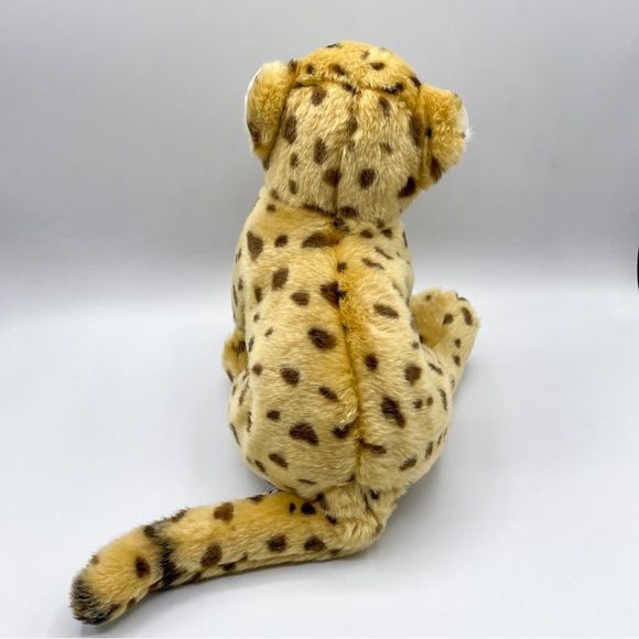 Webkinz Signature Cheetah Plush Realistic Cat Leopard Ganz Stuffed Animal 10inch - Picture 4 of 10
